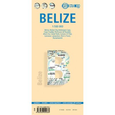 Belize Borch Road Map 1: 11,000